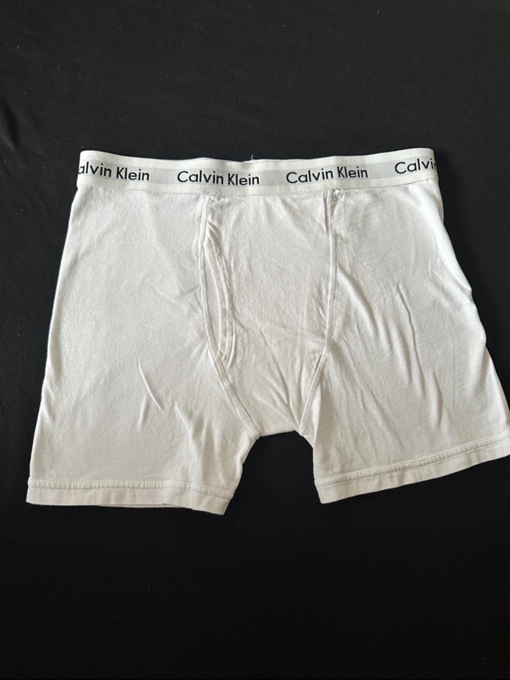 Calvin Klein Men's Classic White Boxer Briefs